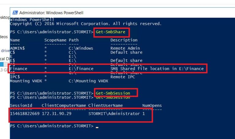 Implementing SMB File Share Windows Server 2016 – MAZ Tech